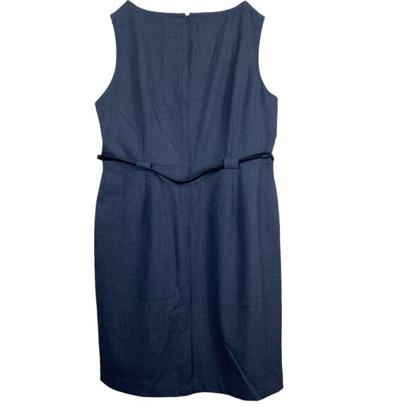 Calvin Klein Grey Work Dress With Belt Size 18W NWT - Picture 8 of 14